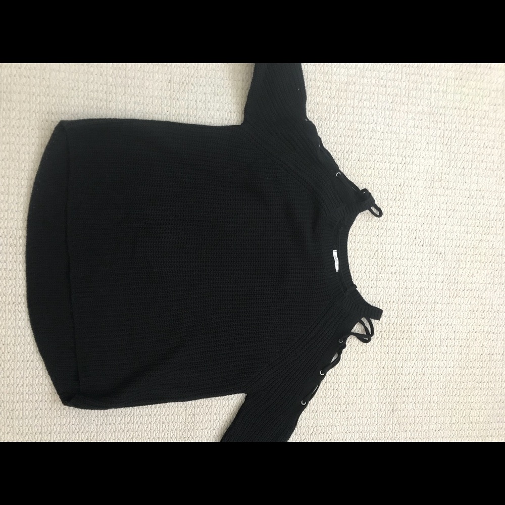Black sweater